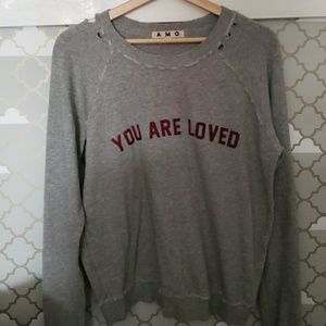 AMO You Are Loved Pullover